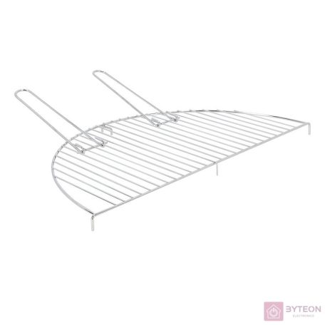 BBQ grill rács félkör alakú, 52 cm átmérőjű
