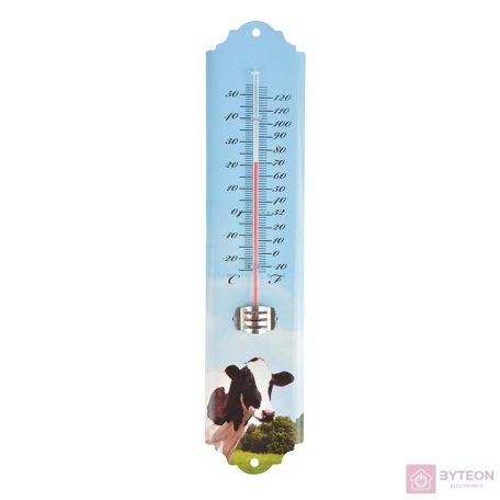Farm állatos hőmérő, bocis, 30 cm
