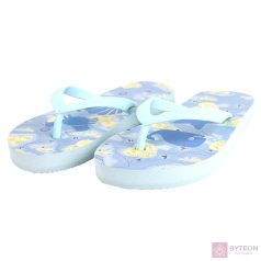 Tengerpart mintás flip-flop papucs gyerekeknek 25, Tengeri szimbólumokkal   Tengerpart mintás flip-flop papucs gyerekeknek 25, Tengeri szimbólumokkal