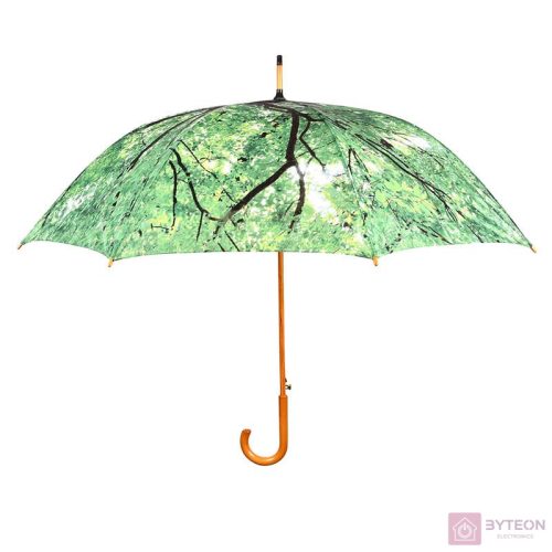 Lomb mintás esernyő, 120 cm átmérőjű