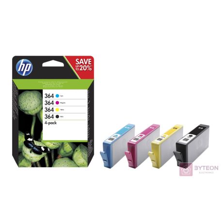 HP 364 (N9J73AE) - 4 színű csomag