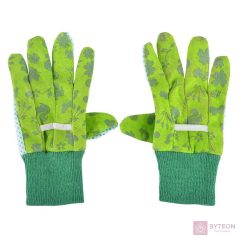 Gyerek kerti kesztyű, zöld