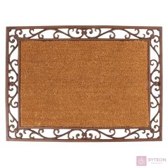 Öntöttvas lábtörlő kókuszrost betéttel, 75 x 55 cm