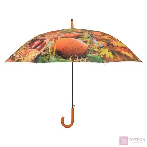 Őszi hangulatú esernyő, 120 cm átmérőjű