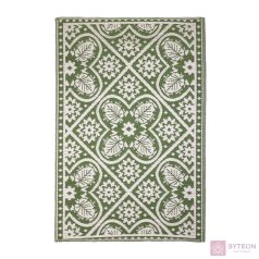 Virág mintás kétoldalú kültéri szőnyeg, 122 x 182 cm Virág mintás kétoldalú kültéri szőnyeg, 122 x 182 cm