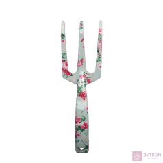 Rózsa mintás kézi villa, 23 cm Rózsa mintás kézi villa, 23 cm