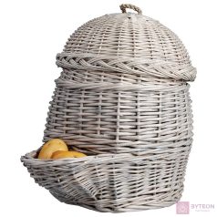 Fonott burgonyatároló kosár
