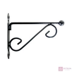 Kovácsoltvas virágtartó konzol, 19 cm Kovácsoltvas virágtartó konzol, 19 cm