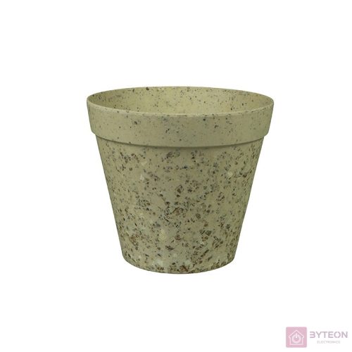 Környezetbarát virágcserép, barna, 19 cm