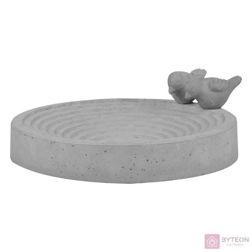 Beton madáretető és itató tál, 29 cm átmérőjű