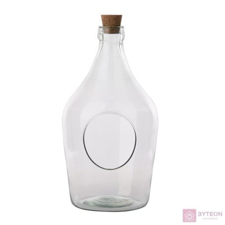 Nyitott florárium, 3 literes