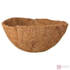 Kókuszrost betét virágtartókhoz, 25 cm átmérőjű Kókuszrost betét virágtartókhoz, 25 cm átmérőjű