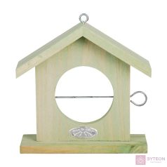 Ház alakú fa madáretető, kerek Ház alakú fa madáretető, kerek