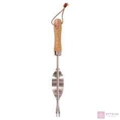 Rozsdamentes acél gyomláló, kőrisfa nyéllel, 37 cm Rozsdamentes acél gyomláló, kőrisfa nyéllel, 37 cm