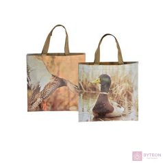 Bevásárló táska, vadkacsás, 40 x 40 cm
