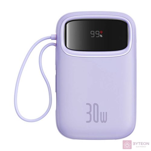 Baseus QPow 2 10000mAh 30W 2xUSB-C powerbank (purple)