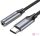 Vention BGMHA USB-C male to 3.5mm Jack 0.1M adapter (gray)