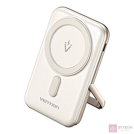 Magnetic Powerbank Vention FHNW0 20W, 10000 mAh (white)