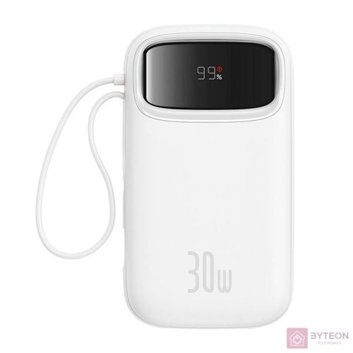 Powerbank Baseus QPow 2 20000mAh 30W 2xUSB-C (white)