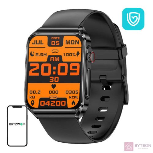 BlitzWolf BW-HL6 okosóra (fekete szilikon)