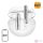 TWS QCY AilyBuds Clear T32 Headphones (white)