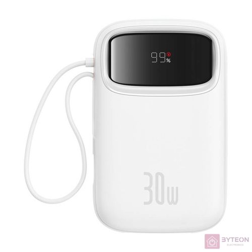 Baseus QPow 2 10000mAh 30W powerbank (white)