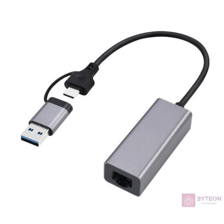 GEMBIRD USB 3.1 + type-C Gigabit adapter