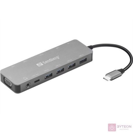 SANDBERG USB-C 13-in-1 Travel Dock