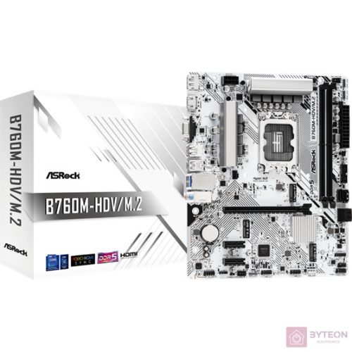 ASROCK B760M-HDV/M.2 mATX 2xDDR5 LGA1700