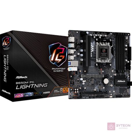 ASROCK B650M PG LIGHTNING AM5 mATX