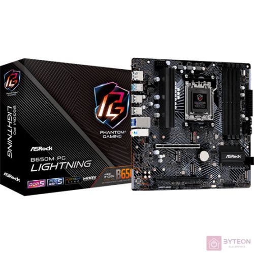 ASROCK B650M PG LIGHTNING AM5 mATX