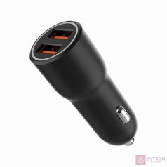 GEMBIRD 2-port USB car fast charger QC3