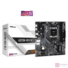 ASROCK A620M-HDV/M.2 AM5 2xDDR5 PCIe x16