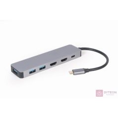 GEMBIRD Multi Port Adapter USB Type C