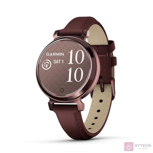 Lily 2 Classic Dark bronze w mulberry leather strap