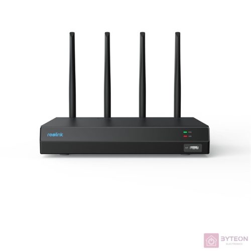 Reolink NVS12W 12 csatorna/H265/1x SATA/beépített 2TB HDD/Dual-Band Wifi hálózati rögzítő(NVR)