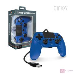  Cirka M07527-BU NuForce PS4/PC/Mac kék vezetékes kontroller