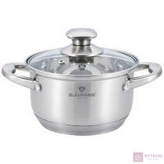 Blauman BL-3457 Satin Gourmet Line 22 cm fedővel, lábas