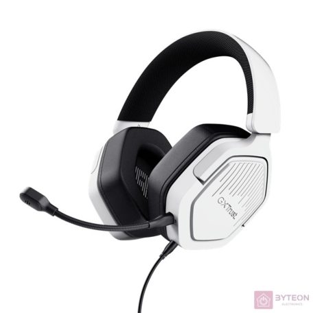 TRUST 25448 GXT 492 Carus vezetékes multiplatform fehér gamer headset