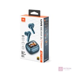   JBL Live Beam 3 True Wireless Bluetooth zajszűrős kék fülhallgató