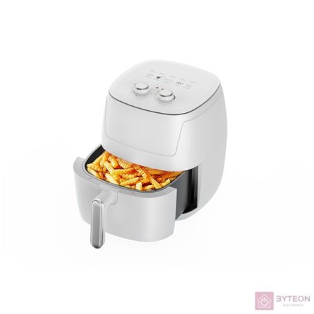 TOO AF-110W-1350 W fehér 5,2 L forrólevegős sütő (air fryer)