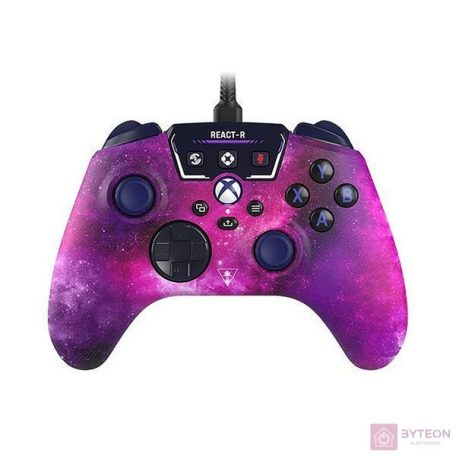 Turtle Beach TBS-0736-05 REACT-R PC/Xbox One/Xbox Series X|S vezetékes lila kontroller