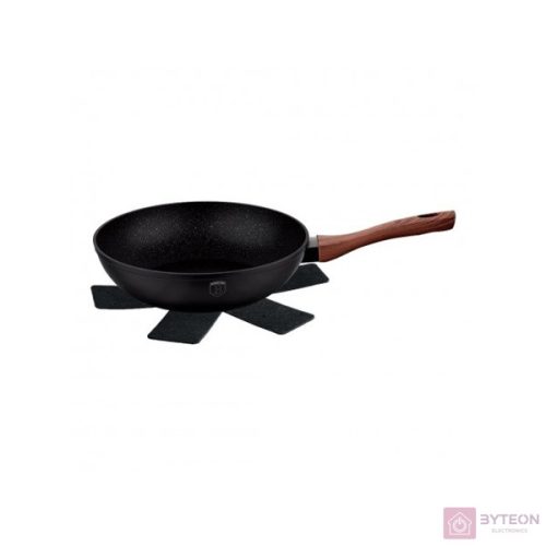 Berlinger Haus BH/1719 Ebony Rosewood Collection 28 cm wok serpenyő