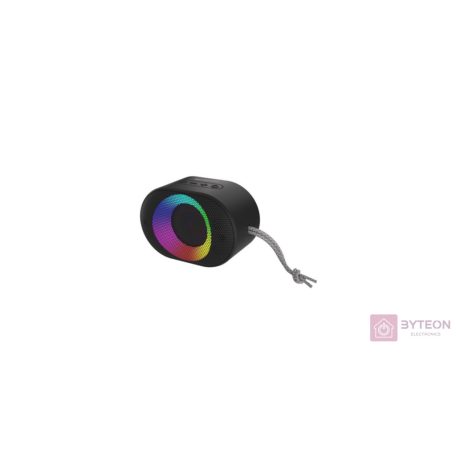 Audictus Aurora Mini RGB fekete Bluetooth hangszóró