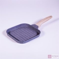 TOO KT-421 nyeles szögletes 18,5 cm-es grill serpenyő