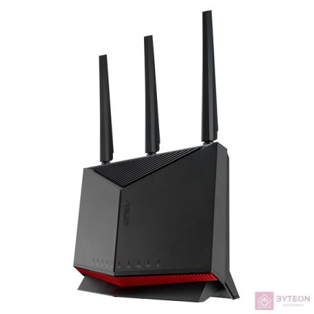 ASUS RT-BE86U 1032+5764Mbps fekete vezeték nélküli router