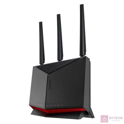 ASUS RT-BE86U 1032+5764Mbps fekete vezeték nélküli router