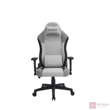RAIDMAX DK802 szövet szürke gamer szék