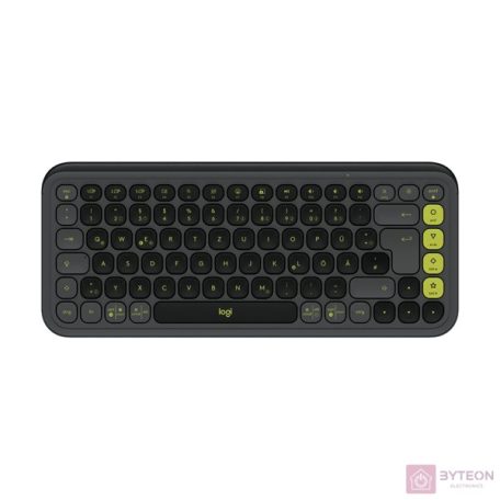 Logitech 920-013071 POP Icon Keys US vezeték nélküli grafitszürke/zöld billentyűzet