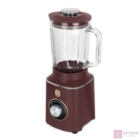 Berlinger Haus BH/9494 1,5 L-es mércés edzett üvegkancsóval matt bordó turmixgép